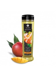 Массажное масло для тела Luscious Mango с ароматом манго - 240 мл. - Shunga - купить с доставкой в Майкопе