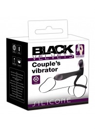 Черная насадка на член с вибрацией Couple’s Vibrator - Orion - в Майкопе купить с доставкой