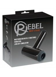 Черный мастурбатор с удобной ручкой Masturbator with 2 Functions - Orion - в Майкопе купить с доставкой