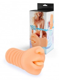 Телесный мастурбатор в виде сексуального ротика - Sexy Girl - в Майкопе купить с доставкой