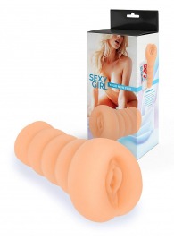 Телесный мастурбатор в виде вагины с узким входом - Sexy Girl - в Майкопе купить с доставкой