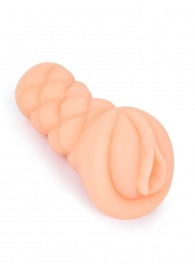 Телесный мастурбатор-вагина с вибропулей и эрекционными кольцами в комплекте - Sexy Girl - в Майкопе купить с доставкой