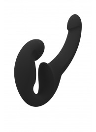 Черный безремневой страпон Share Lite - Fun Factory - купить с доставкой в Майкопе