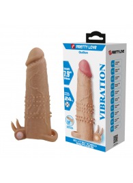 Телесная насадка на пенис Quillon - 20 см. - Baile - в Майкопе купить с доставкой