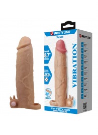 Телесная насадка на пенис Xerxes - 22 см. - Baile - в Майкопе купить с доставкой