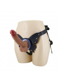 Поясной страпон Wells: трусики в форме бабочки и фаллоимитатор-насадка - Baile - купить с доставкой в Майкопе