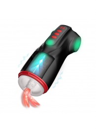 Интерактивный мастурбатор Raven с вакуумом, вибрацией и подсветкой - Shots Media BV - в Майкопе купить с доставкой