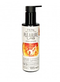 Съедобный лубрикант на водной основе Pleasure Lab с ароматом крем-брюле - 185 мл. - Pleasure Lab - купить с доставкой в Майкопе