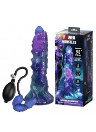 Фиолетовый яйцеродящий фаллоимитатор Duskwalker Sentinal на присоске - 22,4 см. - Baile - купить с доставкой в Майкопе