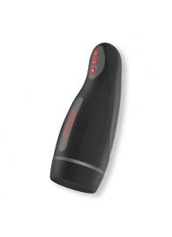 Черный автоматический мастурбатор с управлением через приложение - Oninder - в Майкопе купить с доставкой