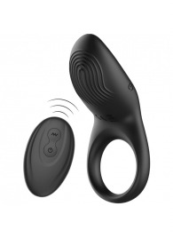 Черное эрекционное виброкольцо с пультом ДУ - Ibiza - в Майкопе купить с доставкой