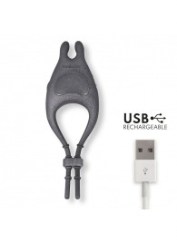 Черное эрекционное виброкольцо с управлением через приложение - Oninder - в Майкопе купить с доставкой