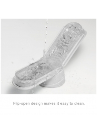 Белый мастурбатор FLIP 0 (ZERO) - Tenga - в Майкопе купить с доставкой