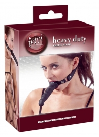 Кляп с наружным фаллоимитатором Knebel mit Dildo - Orion - купить с доставкой в Майкопе
