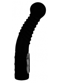 Чёрный стимулятор простаты с ротацией Prostate Twister - 20 см. - Orion - в Майкопе купить с доставкой