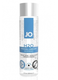 Охлаждающий лубрикант на водной основе JO Personal Lubricant H2O COOLING - 120 мл. - System JO - купить с доставкой в Майкопе