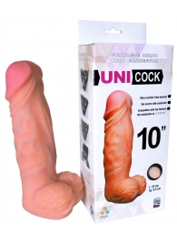 Фаллическая насадка Харнесс UNICOCK 10  - 25 см. - LOVETOY (А-Полимер) - купить с доставкой в Майкопе