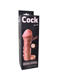 Фаллоудлинитель с кольцом COCK size M - 15 см. - LOVETOY (А-Полимер) - в Майкопе купить с доставкой