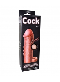 Фаллоудлинитель с кольцом COCK size L - 16,5 см. - LOVETOY (А-Полимер) - в Майкопе купить с доставкой