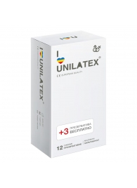 Разноцветные ароматизированные презервативы Unilatex Multifruit  - 12 шт. + 3 шт. в подарок - Unilatex - купить с доставкой в Майкопе