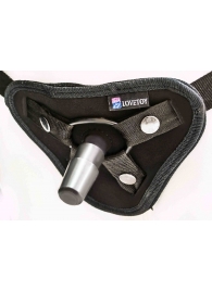 Вибрострапон с двумя насадками UniStrap - 18 и 18 см. - LOVETOY (А-Полимер) - купить с доставкой в Майкопе