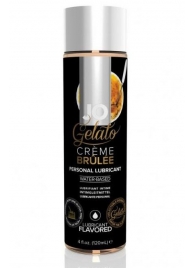 Лубрикант с ароматом крем-брюле JO GELATO CREME BRULEE - 120 мл. - System JO - купить с доставкой в Майкопе