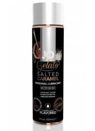 Лубрикант с ароматом солёной карамели JO GELATO SALTED CARAMEL - 120 мл. - System JO - купить с доставкой в Майкопе