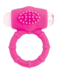 Розовое эрекционное виброкольцо A-toys - A-toys - в Майкопе купить с доставкой