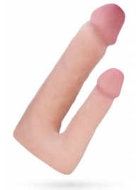 Поясной страпон с насадкой для двойного проникновения - 16 см. - ToyFa - купить с доставкой в Майкопе