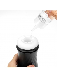 Мастурбатор с регулируемой плотностью обхвата Custom Strength CUP Twist Ripple - Tenga - в Майкопе купить с доставкой
