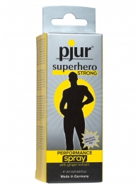 Спрей-пролонгатор длительного действия pjur SUPERHERO Strong Spray - 20 мл. - Pjur - купить с доставкой в Майкопе