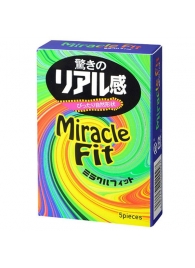 Презервативы Sagami Xtreme Miracle Fit - 5 шт. - Sagami - купить с доставкой в Майкопе