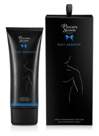Возбуждающий крем для мужчин Nuit Ardente Creme Performante Plaisirs Secrets - 60 мл. - Plaisir Secret - купить с доставкой в Майкопе