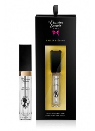 Стимулирующий блеск для губ Baiser Brulant Gloss Plaisirs Secrets - 7 мл. - Plaisir Secret - купить с доставкой в Майкопе