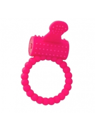 Розовое силиконовое виброкольцо A-toys - A-toys - в Майкопе купить с доставкой