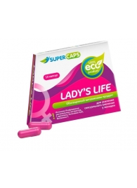 Возбуждающие капсулы Ladys Life - 14 капсул (0,35 гр.) - SuperCaps - купить с доставкой в Майкопе