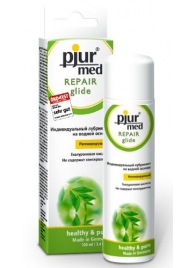 Регенирирующий лубрикант с гиалуроновой кислотой pjur MED Repair glide - 100 мл. - Pjur - купить с доставкой в Майкопе