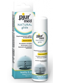 Нейтральный лубрикант на водной основе pjur MED Natural glide - 100 мл. - Pjur - купить с доставкой в Майкопе