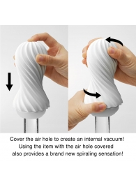 Мастурбатор FLEX Rocky Black с плотным рельефом - Tenga - в Майкопе купить с доставкой