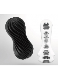 Мастурбатор FLEX Rocky Black с плотным рельефом - Tenga - в Майкопе купить с доставкой