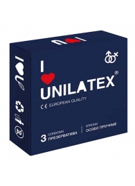Ультрапрочные презервативы Unilatex Extra Strong - 3 шт. - Unilatex - купить с доставкой в Майкопе