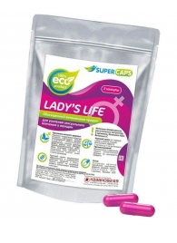 Возбуждающие капсулы Ladys Life - 2 капсулы (0,35 гр.) - SuperCaps - купить с доставкой в Майкопе