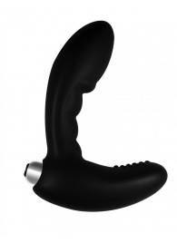 Чёрный стимулятор простаты с вибрацией Wonder Touch - Lola Games - в Майкопе купить с доставкой