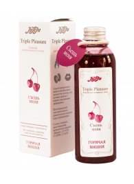 Эликсир Triple Pleasure  Горячая вишня  - 130 гр. - JULEJU - купить с доставкой в Майкопе