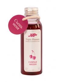 Эликсир Triple Pleasure  Горячая вишня  - 65 гр. - JULEJU - купить с доставкой в Майкопе