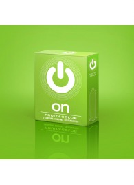 Цветные ароматизированные презервативы ON) Fruit   Color - 3 шт. - ON) - купить с доставкой в Майкопе