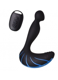 Чёрно-синий массажер простаты Erotist Third - Erotist Adult Toys - в Майкопе купить с доставкой