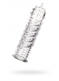 Прозрачная насадка на пенис TOYFA A-Toys - 15,5 см. - A-toys - в Майкопе купить с доставкой