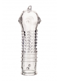 Прозрачная закрытая насадка на пенис TOYFA A-Toys - 14,7 см. - A-toys - в Майкопе купить с доставкой