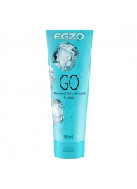 Пролонгирующий лубрикант на водной основе Egzo Go - 50 мл. - EGZO - купить с доставкой в Майкопе
